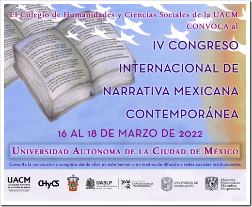 IV CONGRESO INTERNACIONAL DE NARRATIVA MEXICANA CONTEMPORÁNEA  (3)
